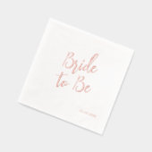 Brautparty-Junggeselinnen-Abschied Servietten Mit Folie (Links)