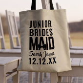 Brautparty Junior Bridesmaid Wedding Tote Bag Tragetasche