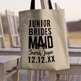 Brautparty Junior Bridesmaid Wedding Tote Bag Tragetasche