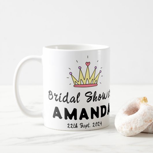 Brautparty Kaffeetasse (Mit Donut)