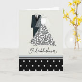 Brautparty Karte (Gelbe Blume)