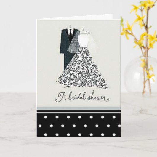 Brautparty Karte (Gelbe Blume)