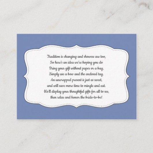 Brautparty, Karte einfügen, FARBE anzeigen (Vorderseite)