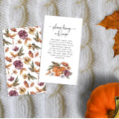 Brautparty-Karte für Rezeptfallen Begleitkarte