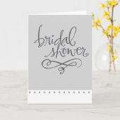 Brautparty-Karte Karte (Gelbe Blume)