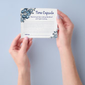 Brautparty-Karte Zeit Kapselinfos für Paar Flyer (Gruppe)