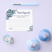 Brautparty-Karte Zeit Kapselinfos für Paar Flyer (Einzeln)