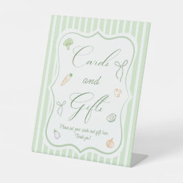 Brautparty Karten und Geschenke für den Markt fris Sockelschild