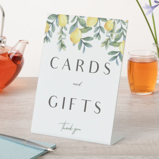 Brautparty-Karten und -Geschenke Pe Sockelschild (In Situ)