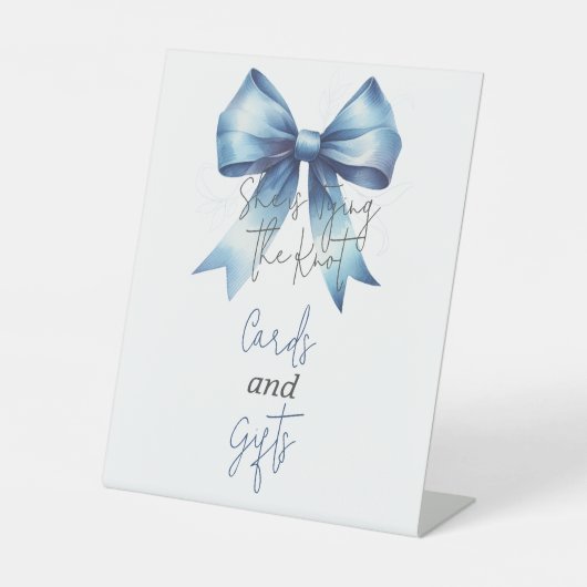 Brautparty-Karten und Geschenke von Knoblauch Sockelschild (Vorderseite)