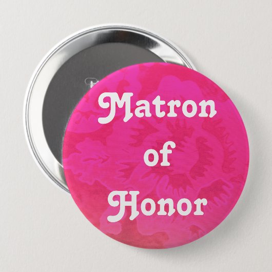 Brautparty-Knopf Button (Vorne & Hinten)