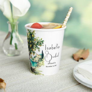 Brautparty La Dolce Vita Pappbecher