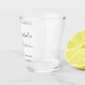 Brautparty La Dolce Vita Schnapsglas (Rechts)