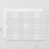 Brautparty Lacy Lingerie Einladung (Rückseite)