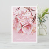 Brautparty laden ein einladung (Stehend Vorderseite)