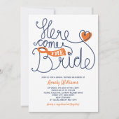 Brautparty laden zu lustigen Skripten ein Einladung (Vorderseite)