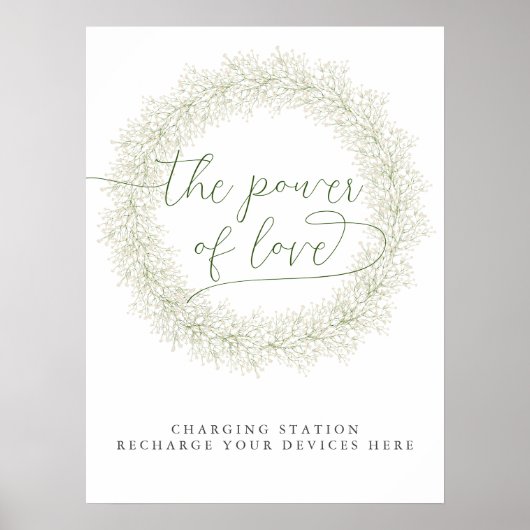 Brautparty-Ladestation für Baby Poster (Vorne)