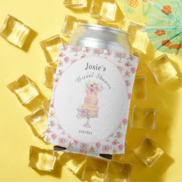 Brautparty "Lagen" Rose Muster Dosenkühler