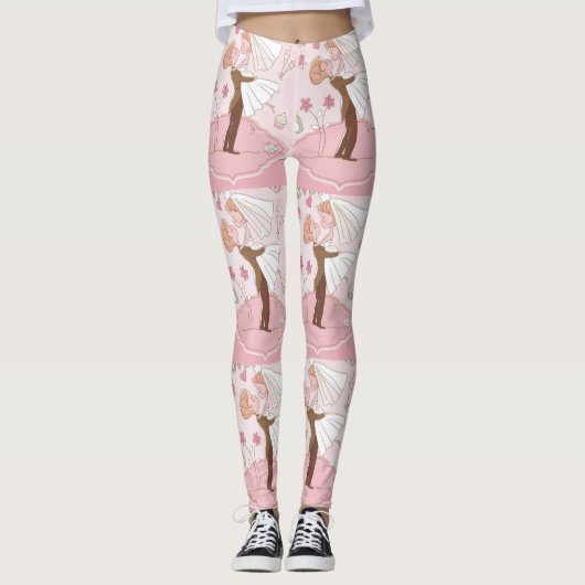 Brautparty Leggings (Vorderseite)