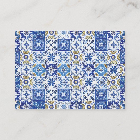 Brautparty Lemon Blumenbeete Weinkultur und Erde Begleitkarte (Rückseite)