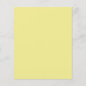 Brautparty Lemon Citrus Einladungen Flyer (Hinten)