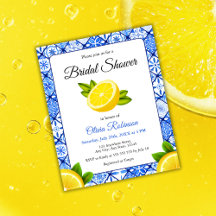 Brautparty Lemon mediterrane Haushaltslinie
