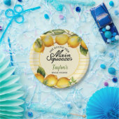 Brautparty Lemon Pappteller (Party)