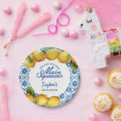 Brautparty Lemon Pappteller (Party)
