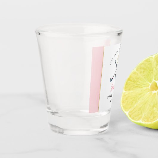 Brautparty "Letzter Schwung vor dem Ring" Schnapsglas (Links)