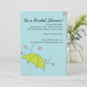 Brautparty Liebe Einladung (Stehend Vorderseite)