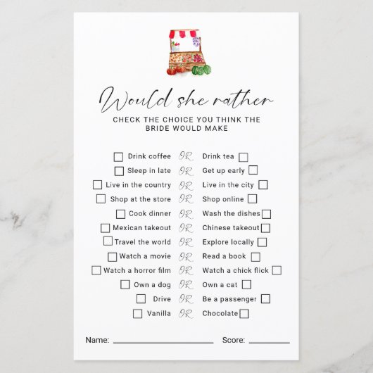 Brautparty lieber spielen (Vorderseite)