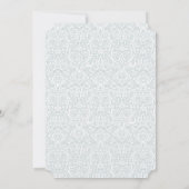 Brautparty Ließ sie essen Kuchen Einladung (Rückseite)