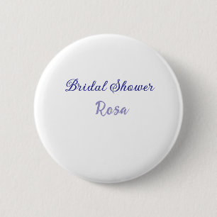 Brautparty lila Name Datum elegant hinzufügen Button