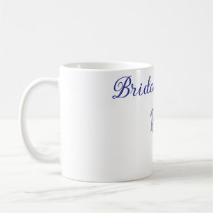 Brautparty lila Name Datum elegant hinzufügen Kaffeetasse
