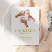 Brautparty "Lime Green Cocktails Einladung