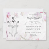 Brautparty Lingerie Einladung (Vorderseite)