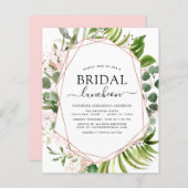 Brautparty Luncheon Grüne Eukalyptus (Vorne/Hinten)