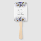 Brautparty Luncheon Set of Fans Fächer (Vorderseite)