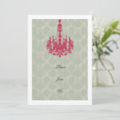 Brautparty Luncheon-Vorlage Einladung (Stehend Vorderseite)