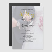 Brautparty Magneteinladung (Vorne/Hinten)