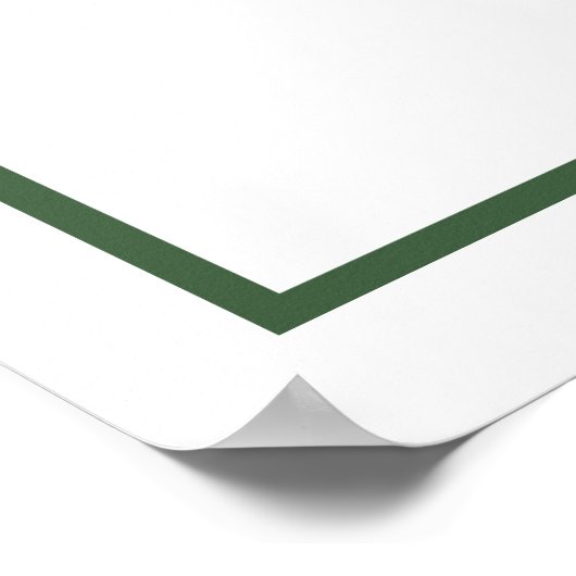 Brautparty Margarita Poster (Ecke)