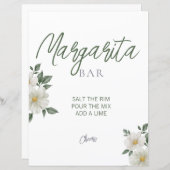 Brautparty Margarita Sign (Vorne/Hinten)