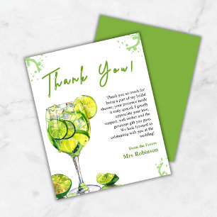 Brautparty Margs & Matrimony Danke, Card