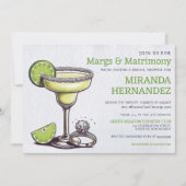 Brautparty Margs & Matrimony Einladung (Vorderseite)