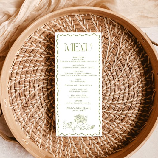 Brautparty-Menü, Bridal Brunch