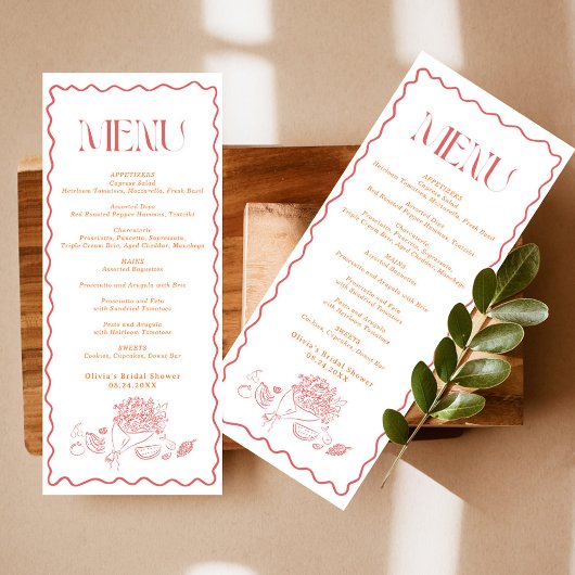 Brautparty-Menü, Bridal Brunch