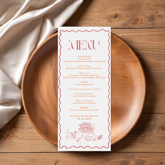 Brautparty-Menü, Bridal Brunch