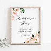 Brautparty Mimosa Bar Poster