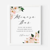 Brautparty Mimosa Bar Poster