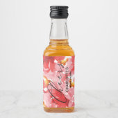 Brautparty Mini Alkoholflaschenetikett (Vorderseite)